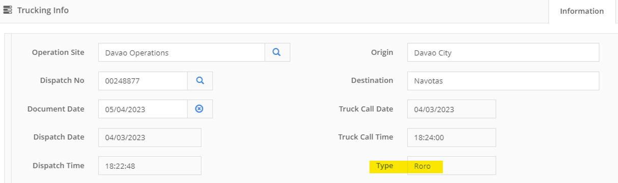 Dispatch Type Alert 4